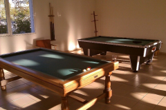Les tables de billard